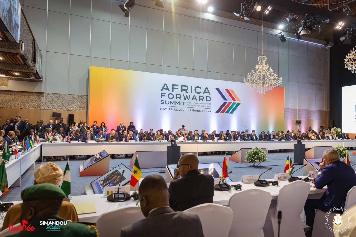 Sommet Africa Forward à Nairobi : le Président Mamadi Doumbouya défend « Simandou 2040 » et appelle à une Afrique maîtresse de son destin économique
