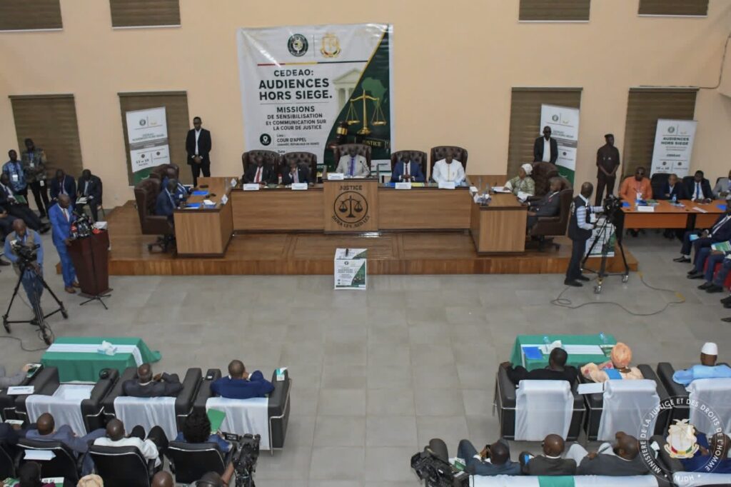 Audiences foraines de la Cour de justice de la CEDEAO à Conakry