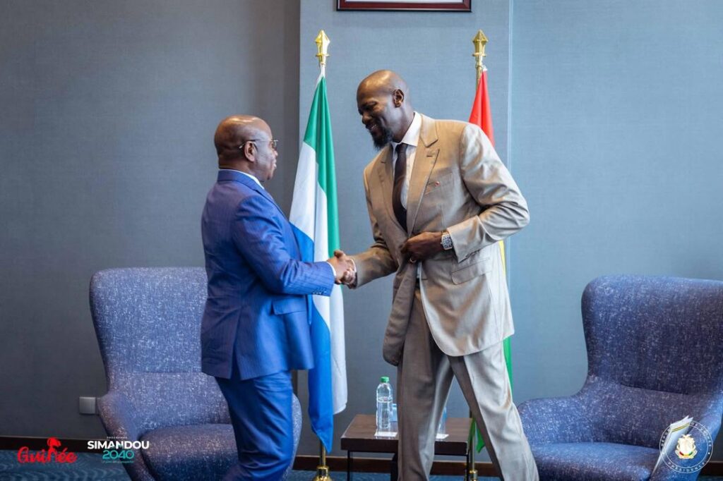 Nairobi : le Président Mamadi Doumbouya enchaîne les rencontres bilatérales de haut niveau en marge de l&rsquo;Africa Forward Summit