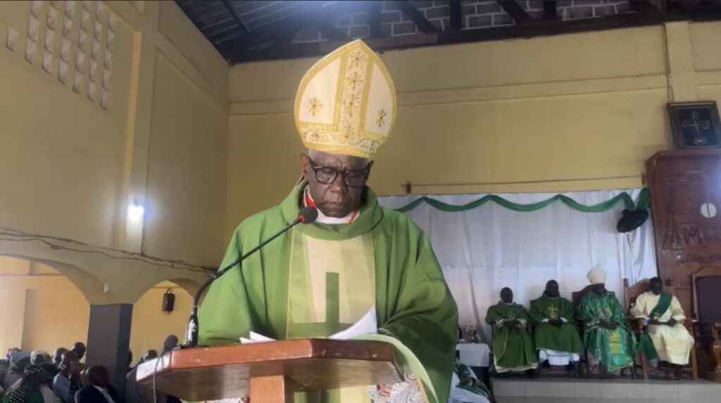 Guéckédou/ Religion : Accueil chaleureux réservé au Cardinal Robert Sarah