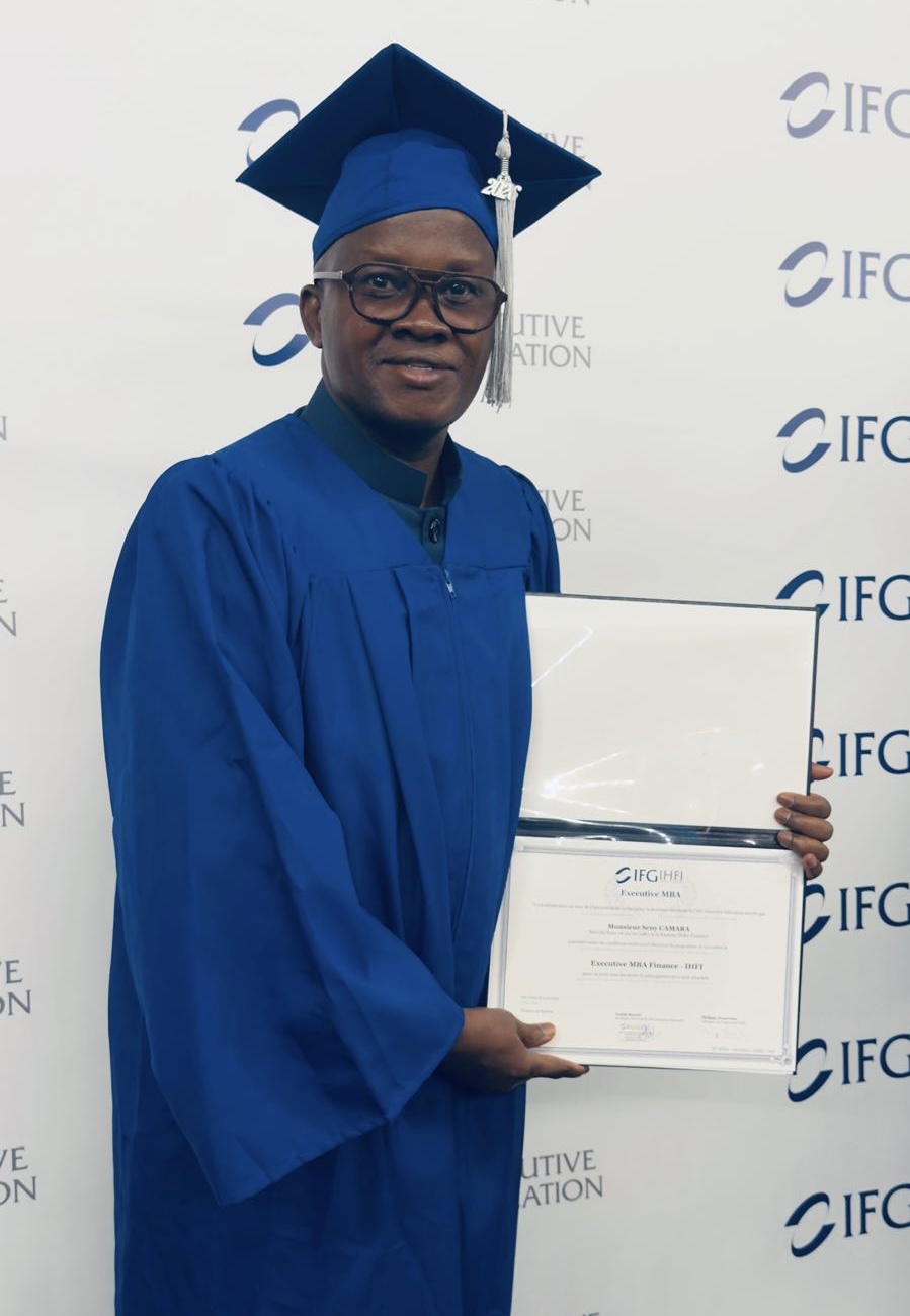 Double consécration académique pour Seny Camara dans des plus grandes institutions françaises