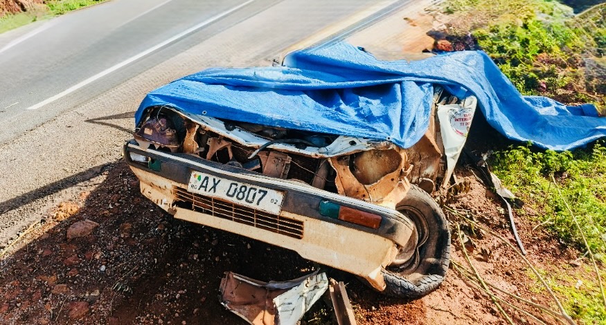Mamou : 15 morts dans la collision entre une voiture Peugeot et un camion remorque  