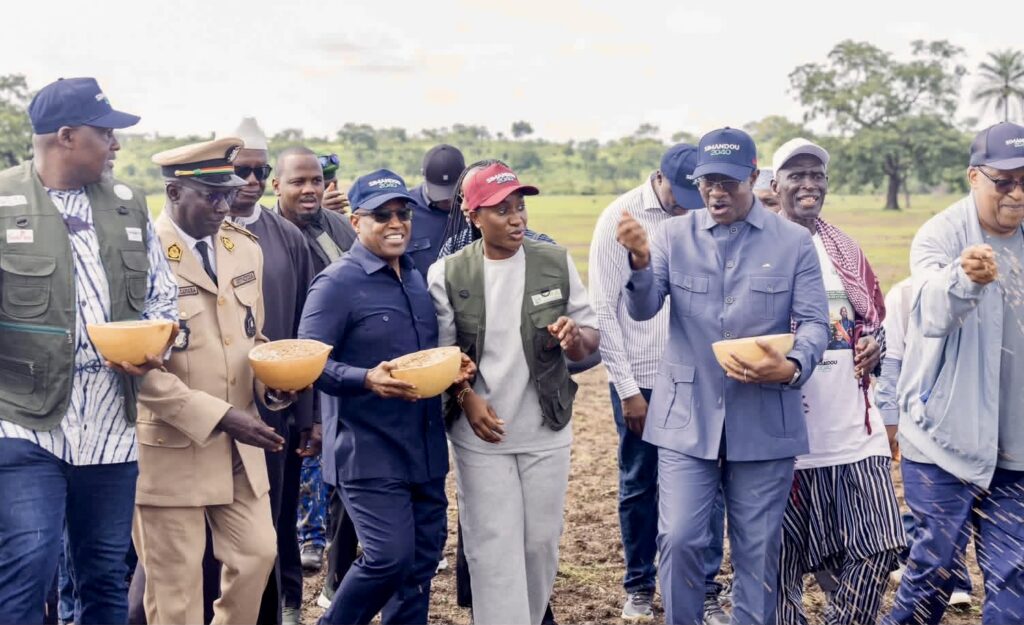 Guinée : la CNA lance à Kindia l’initiative présidentielle de mise en valeur de 1 500 hectares