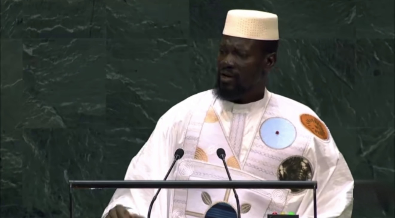 À l&rsquo;ONU, Mamadi Doumbouya défend un « modèle guinéen » : « Non pour dénoncer, mais pour partager des éléments factuels »